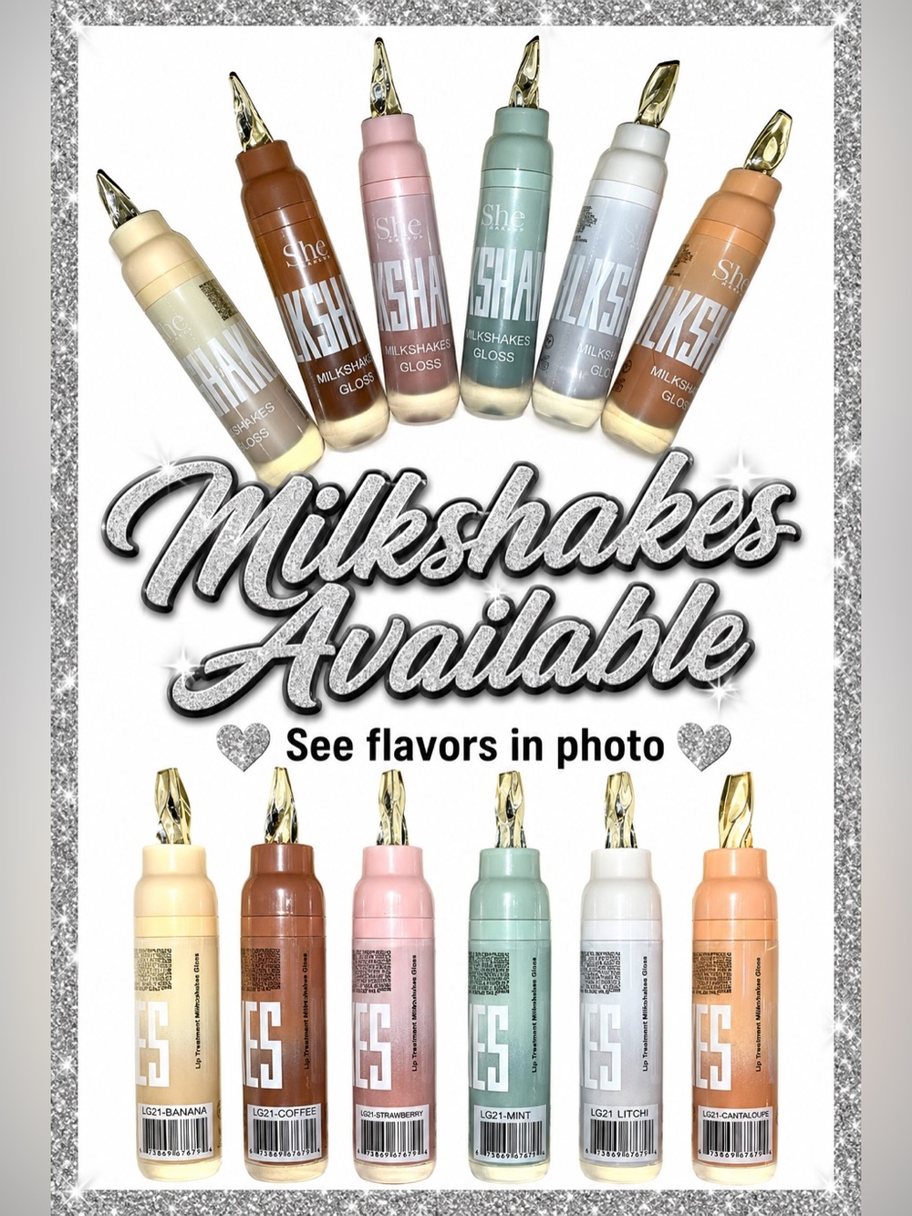 Milkshakes Gloss - Multi-Colors Available